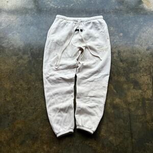 Fear Of God Essentials Cream Baggy Sweatpants